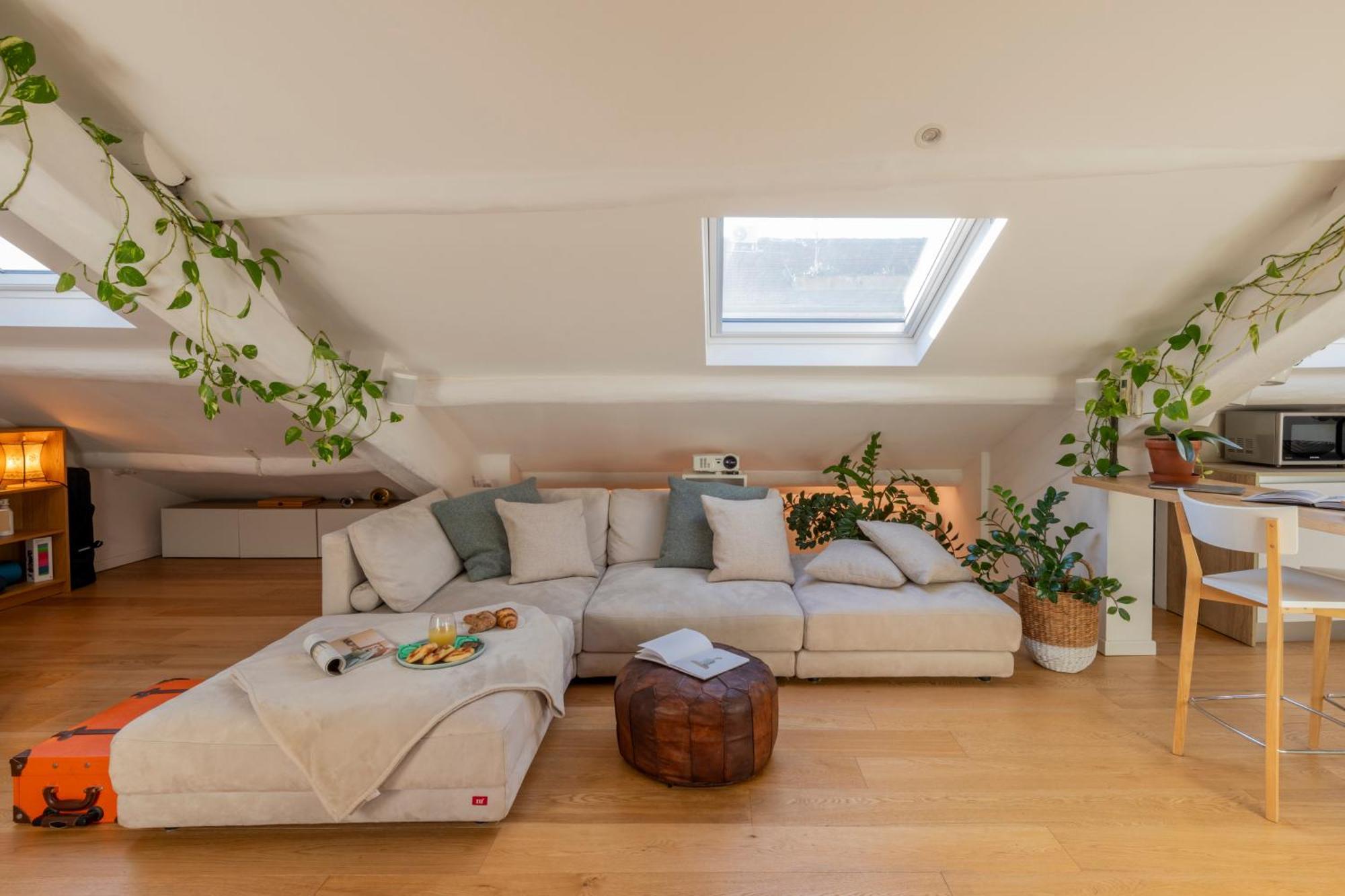 Appartement Bright Penthouse Attic In The Heart Of Milan